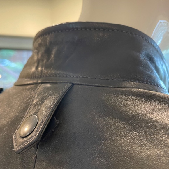 Banana Republic Leather Moto Jacket XS - Picture 5 of 7
